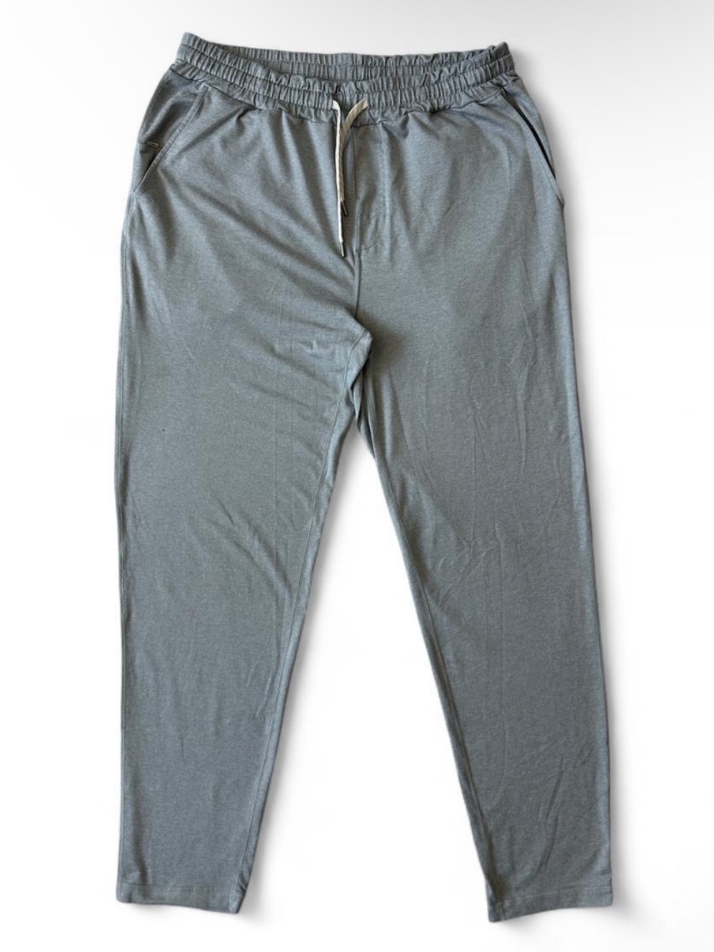 Vuori Men’s Ponto Performance Jogger Pants Steel Heather - Size XLarge